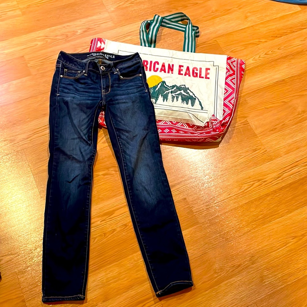 American eagle superstretch skinny jeans
